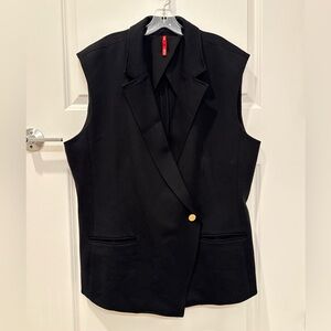 Spanx Women’s Sleeveless Black Vest Dress | Size 3X